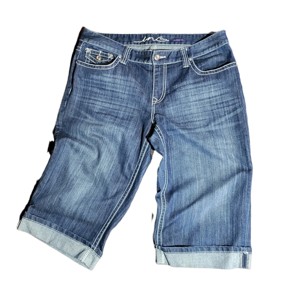 ✔️INC INTERNATIONAL CONCEPTS WOMEN'S Curvy Fit Jean Shorts